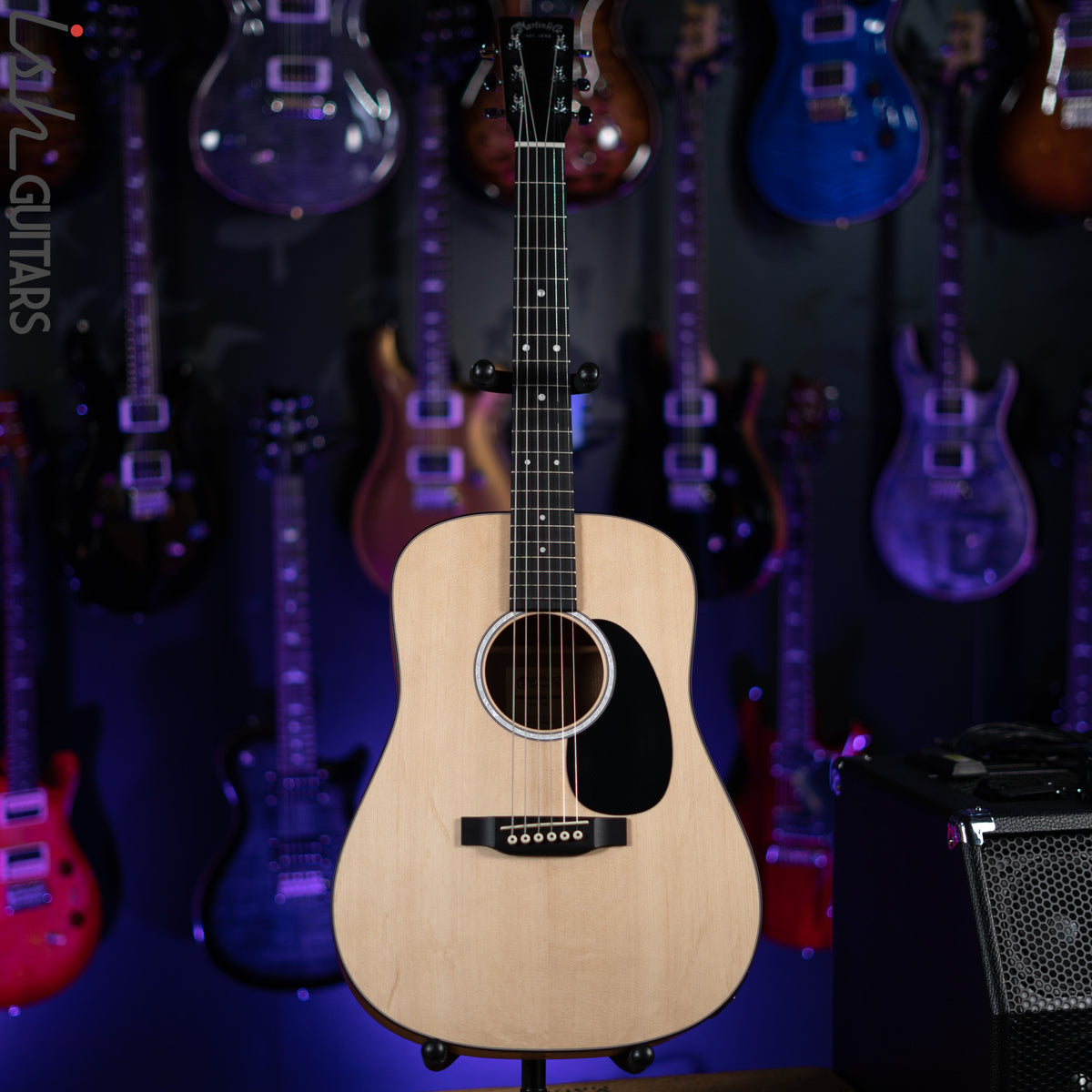 Martin DJr-10E Dreadnought Junior Acoustic-Electric Guitar Natural Spruce -  Blemished