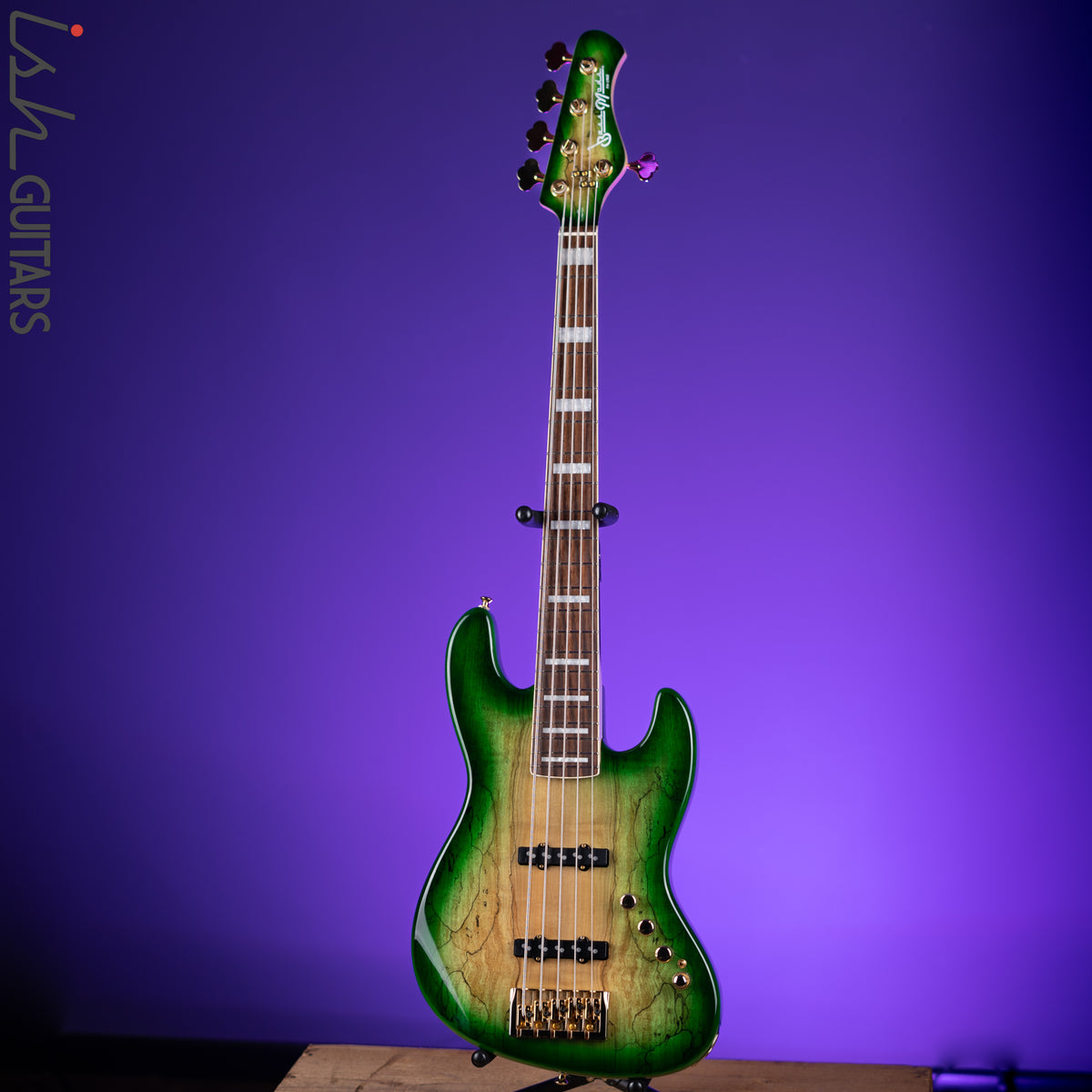 BassMods Fred Hammond FH-1960 Vintage Green Burst – Ish Guitars