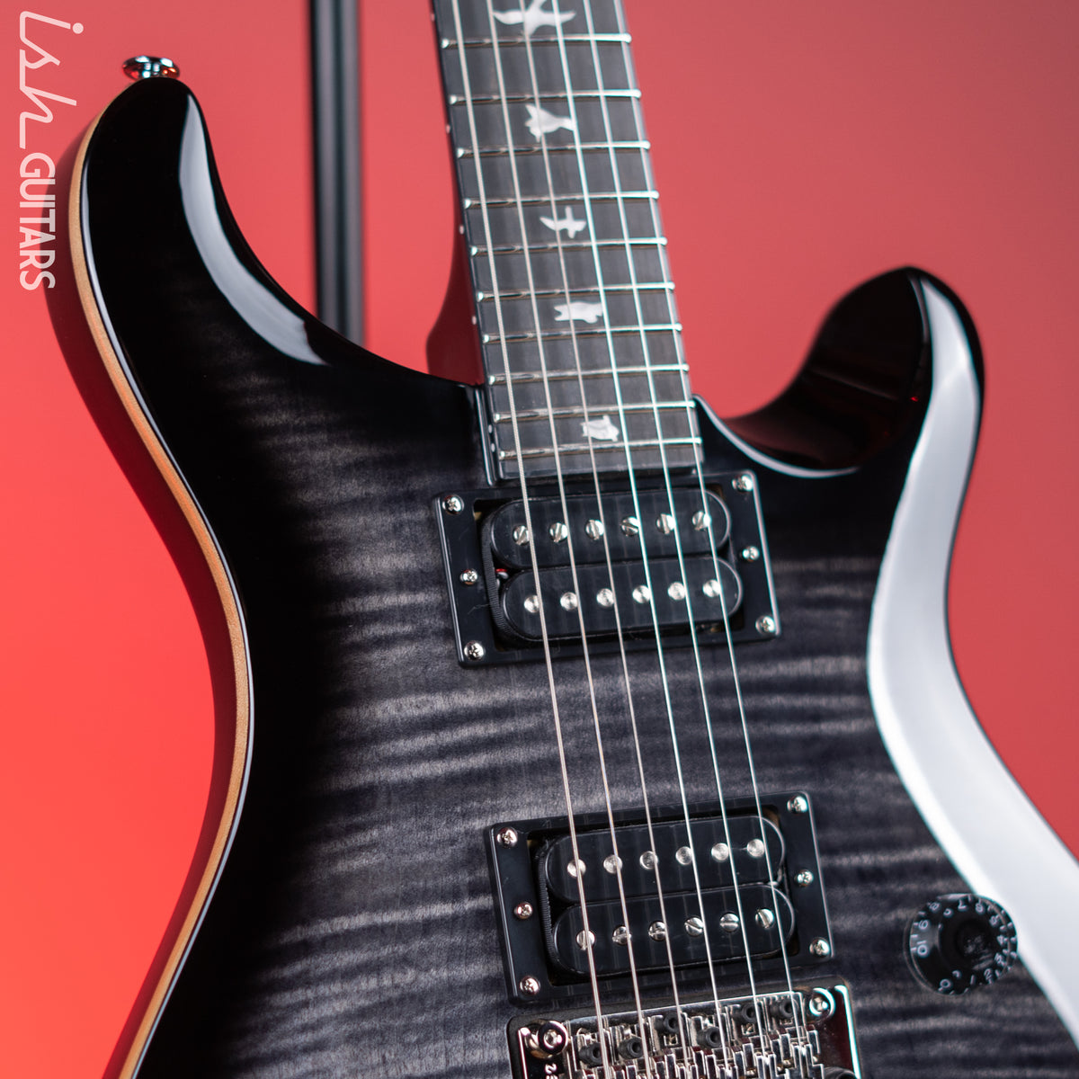 PRS SE Custom 24 “Floyd” Charcoal Burst