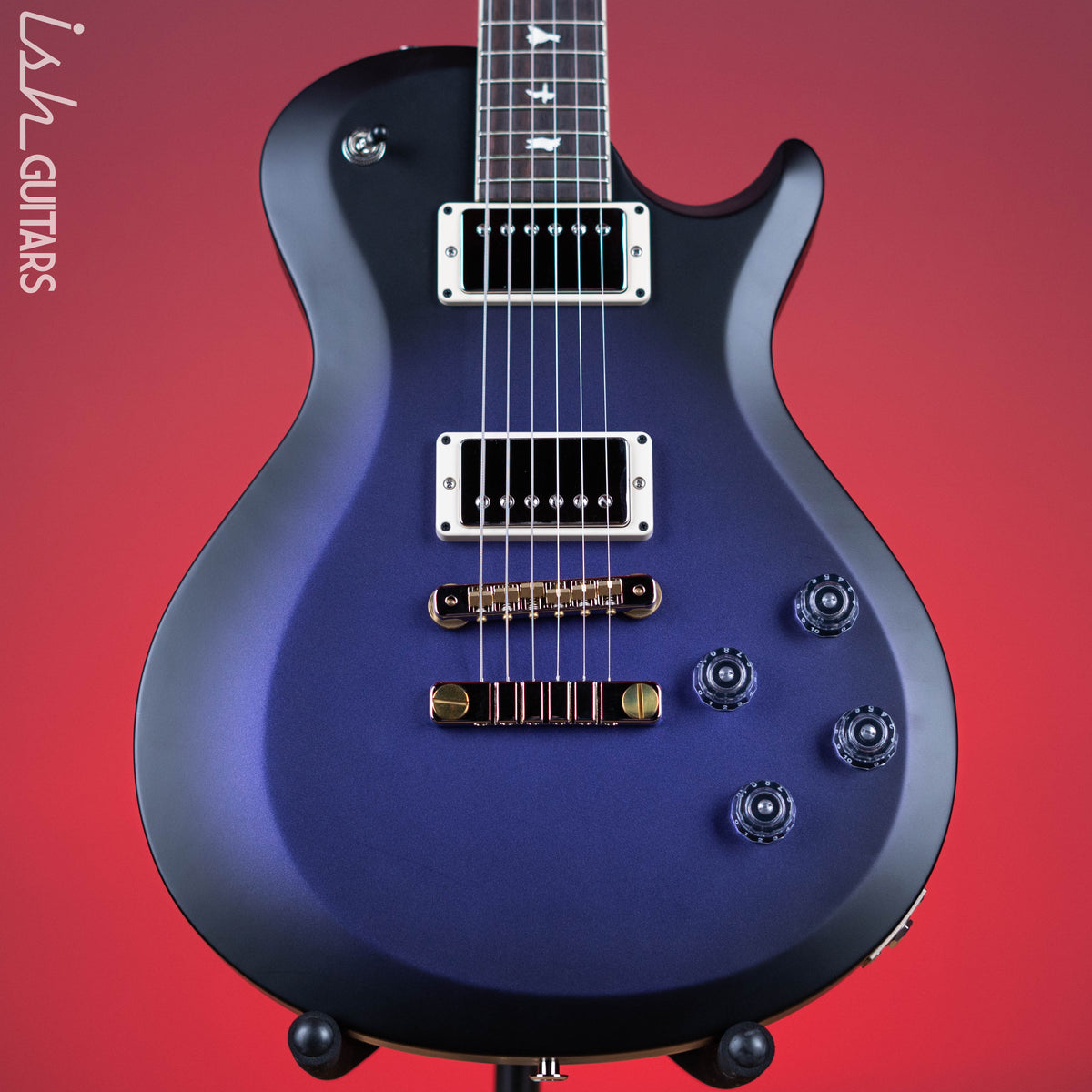 PRS S2 McCarty Singlecut 594 Metallic Purple w/ Black Burst Satin