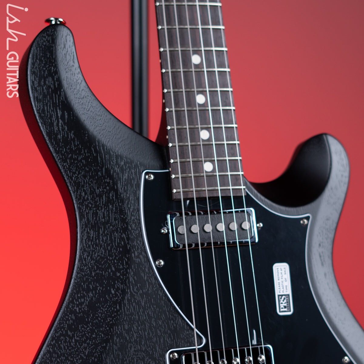 PRS S2 Vela Satin Black – Ish Guitars