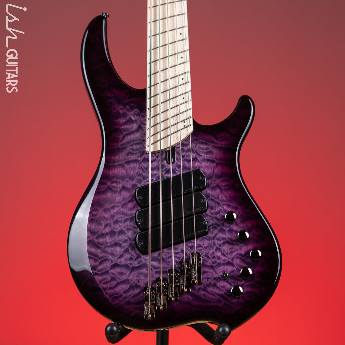 Dingwall Combustion 5-String Bass Ultravioletburst – Ish Guitars