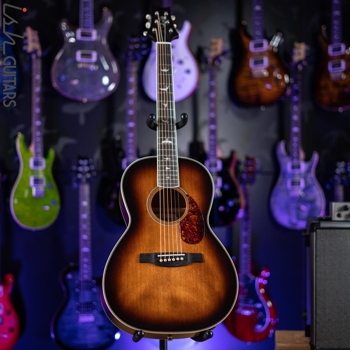 prs se p20 tobacco sunburst PRS SE P20E Tonare Acoustic-Electric Guitar Tobacco Sunburst Demo
