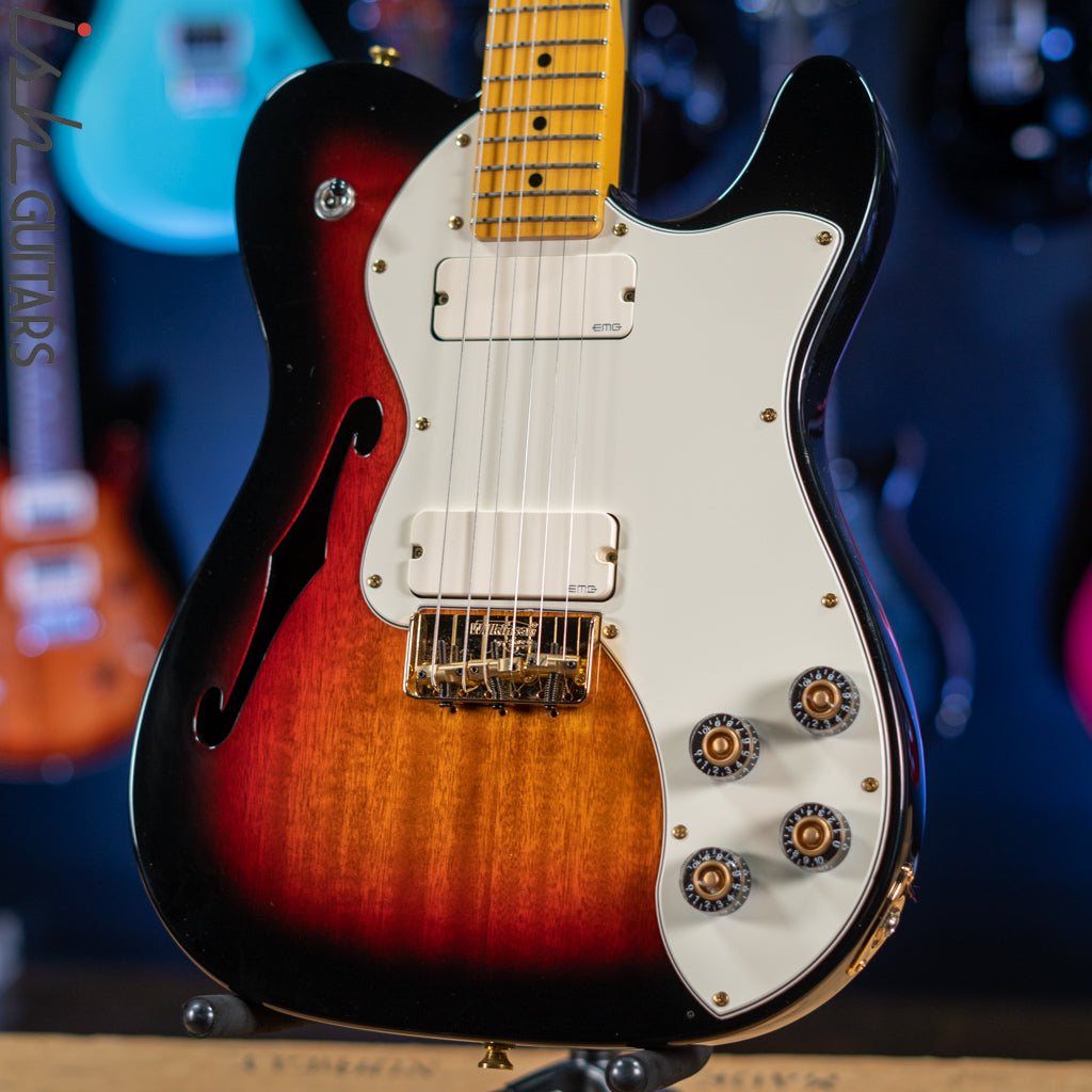 2013 Fender Telecaster Thinline Sunburst – Ish Guitars