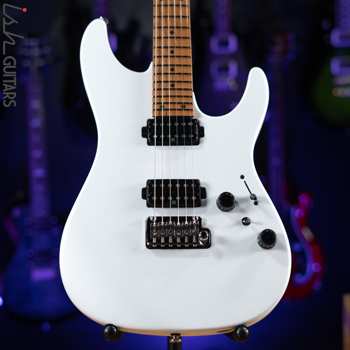 Ibanez Prestige AZ2402 Electric Guitar Pearl White Flat – Ish Guitars