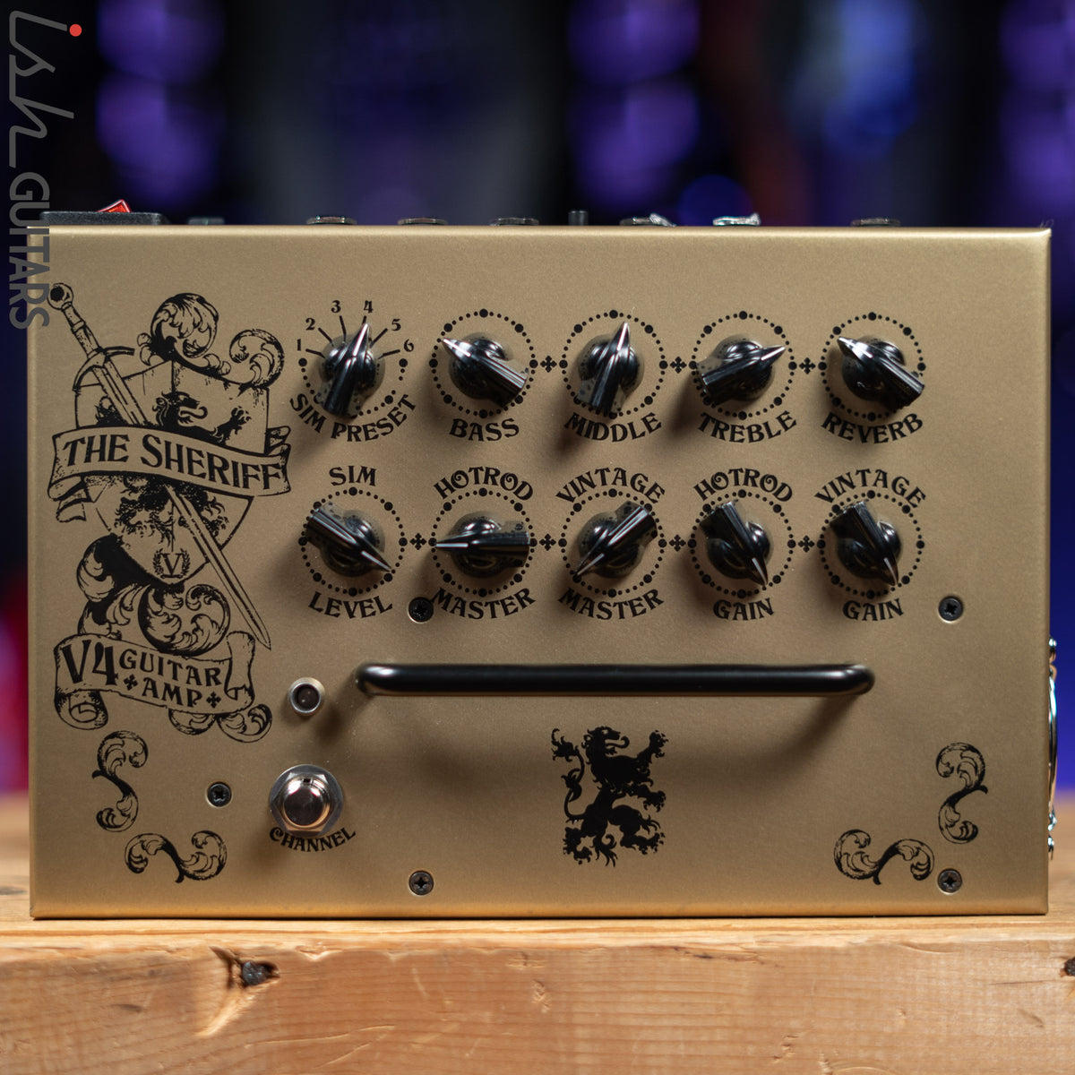 victory amp pedal Victory V4 The Sheriff 180W Guitar Amp Pedal Demo – Ish Guitars