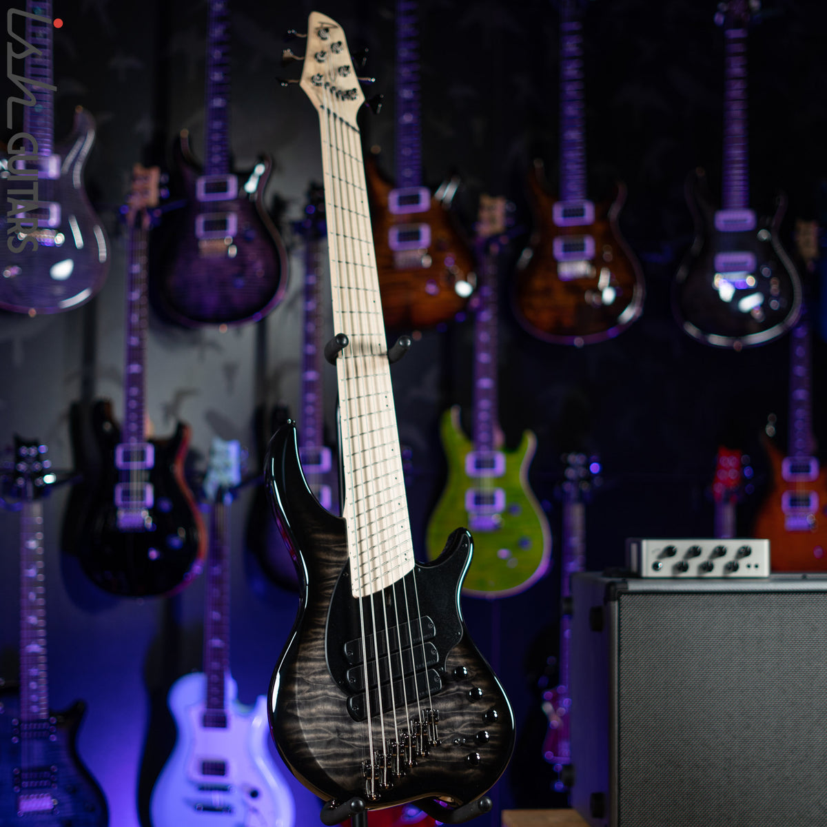 Dingwall Combustion 6-String Bass Blackburst – Ish Guitars