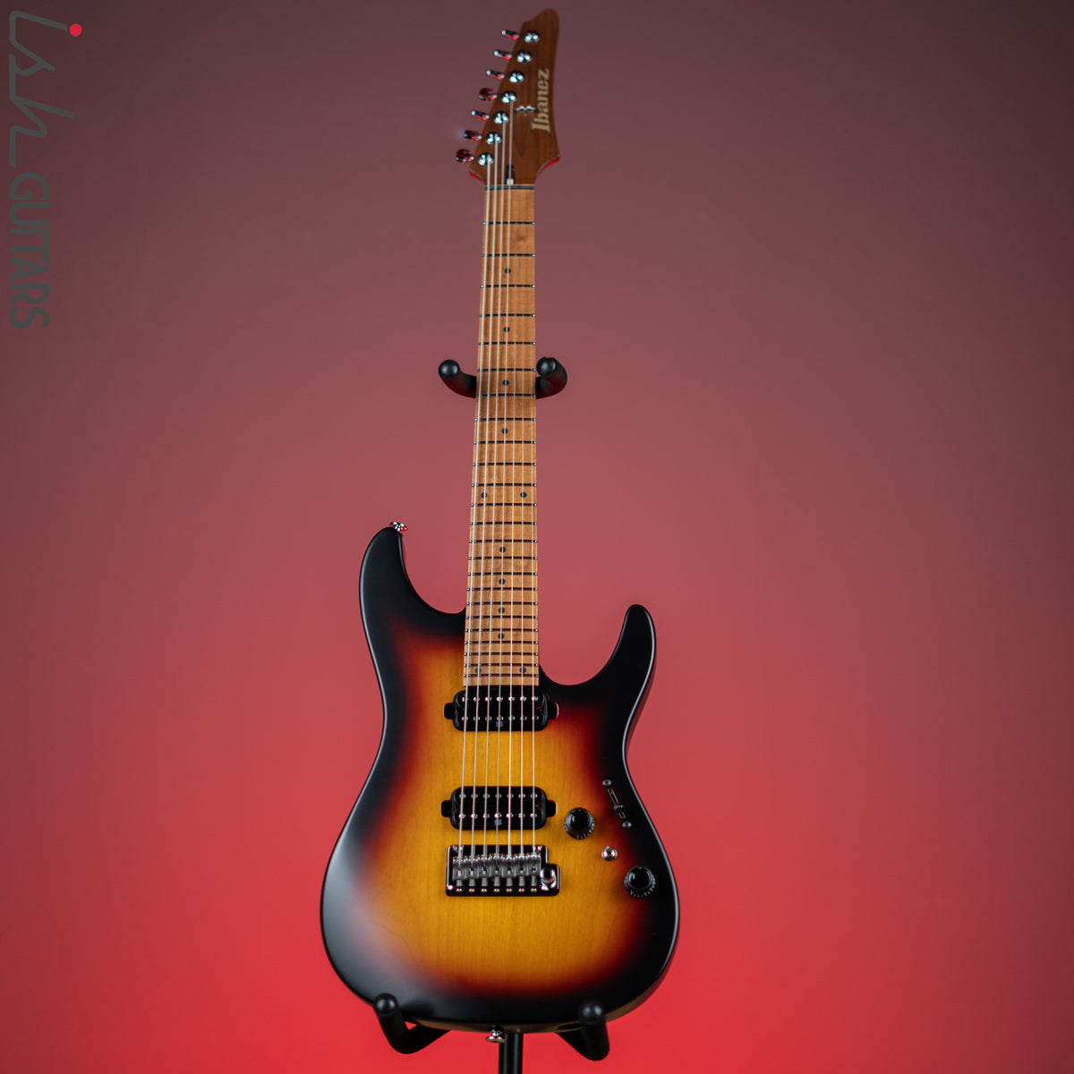 Ibanez Prestige AZ24027 7-String Tri Burst Fade Demo – Ish Guitars