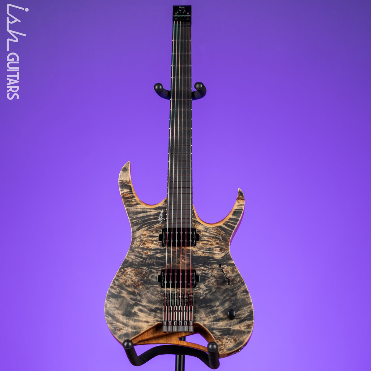 Mayones Hydra Elite 6 Trans Graphite Satine – Ish Guitars