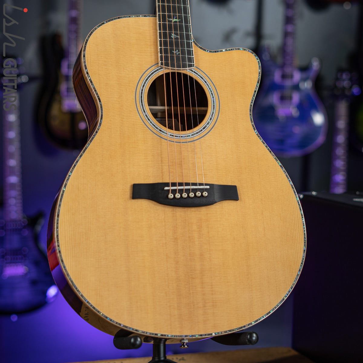 PRS SE A60E Angelus Acoustic Electric Guitar Ziricote – Ish Guitars