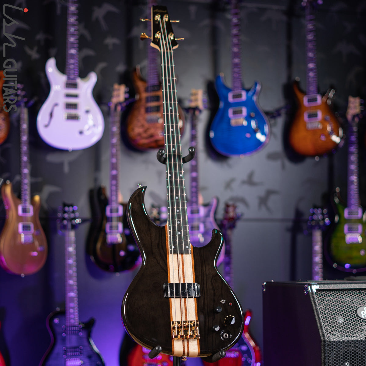 2021 Aria Pro II SB-1000 See-Through Black – Ish Guitars