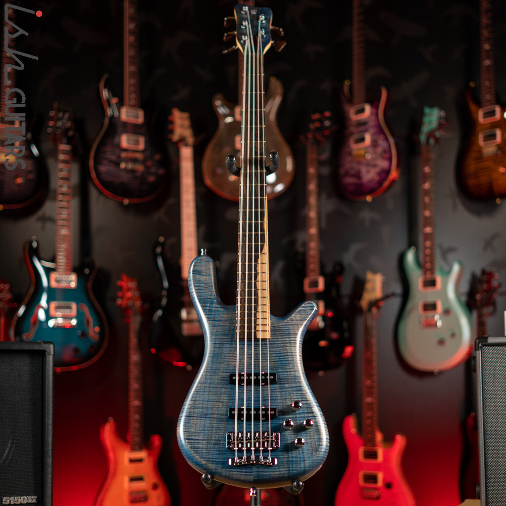 2015 Warwick Streamer LX Limited Edition Bleached Ocean Blue – Ish