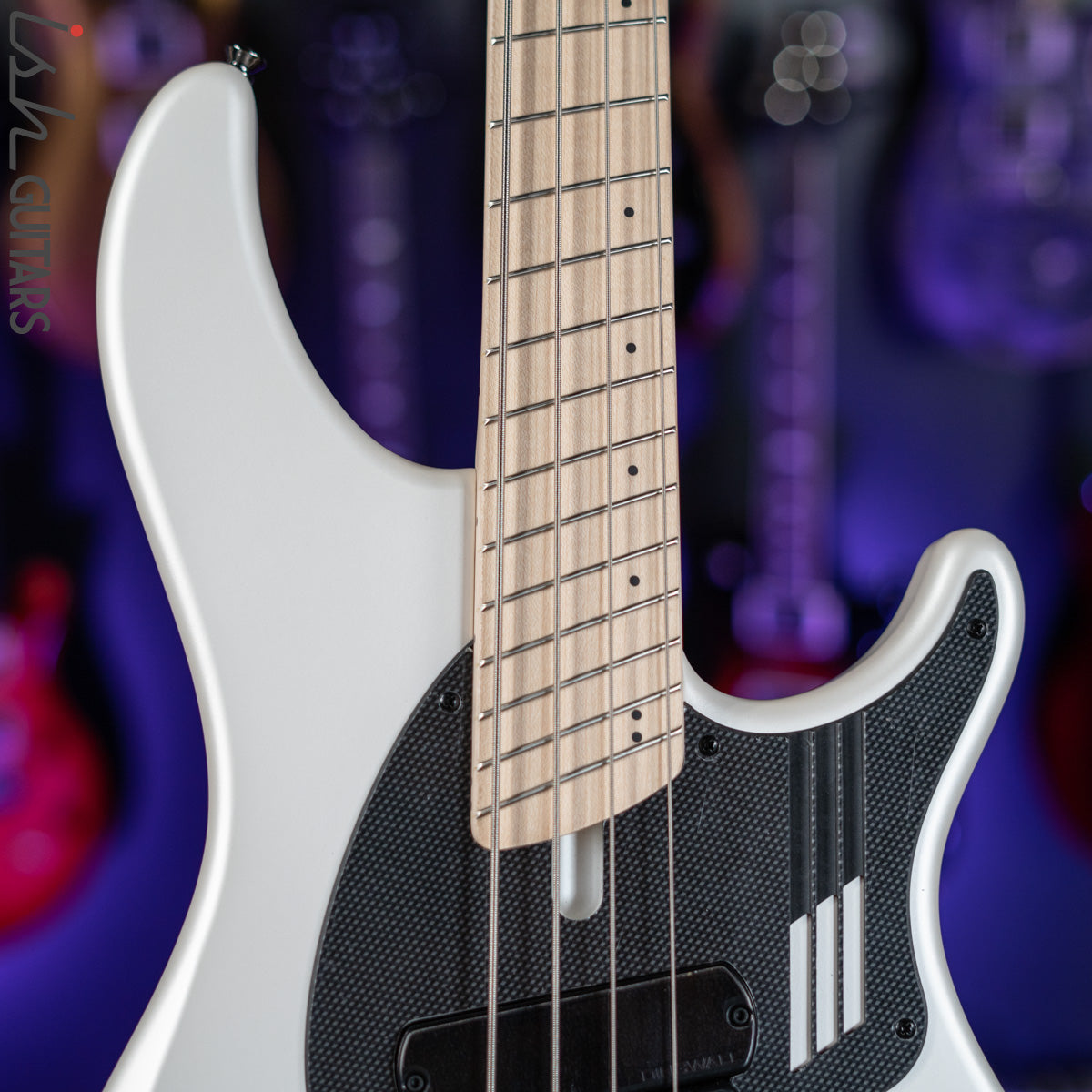 Dingwall NG-3 4-String Bass Ducati Pearl White – Ish Guitars
