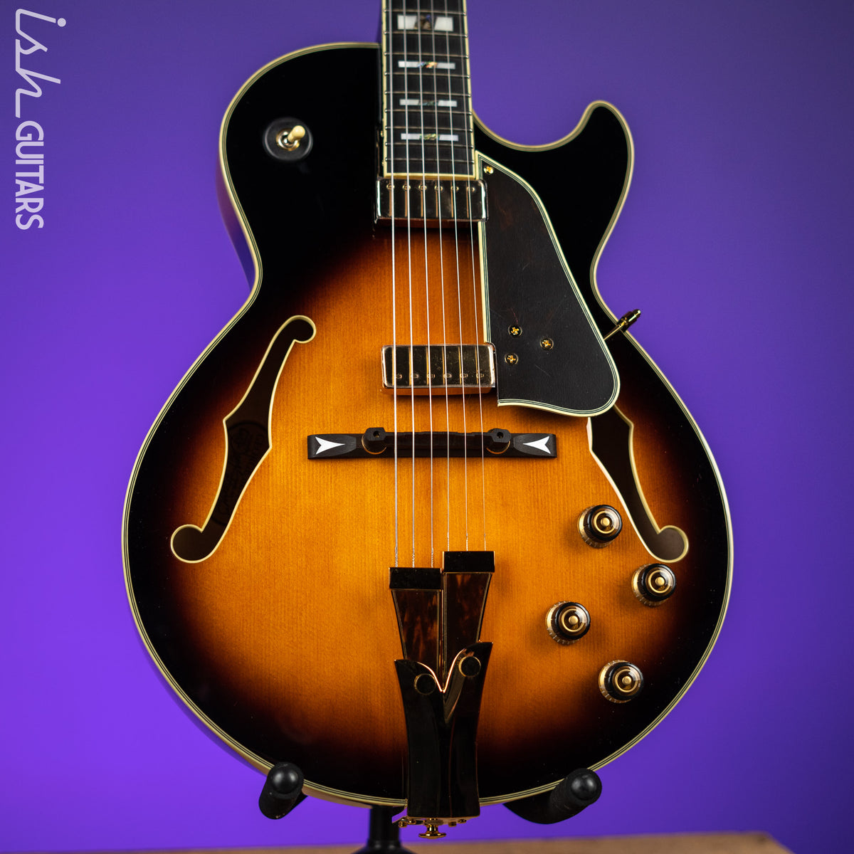 Ibanez GB10 George Benson Signature Brown Sunburst – Ish Guitars