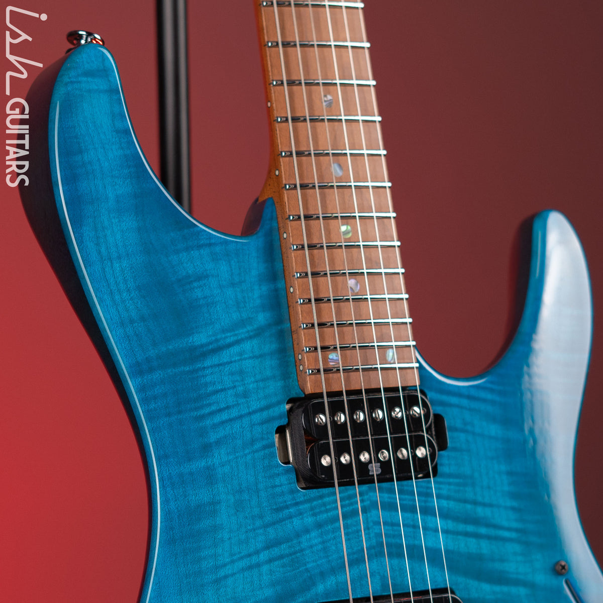 Ibanez Prestige Martin Miller MM1 Signature Guitar Transparent