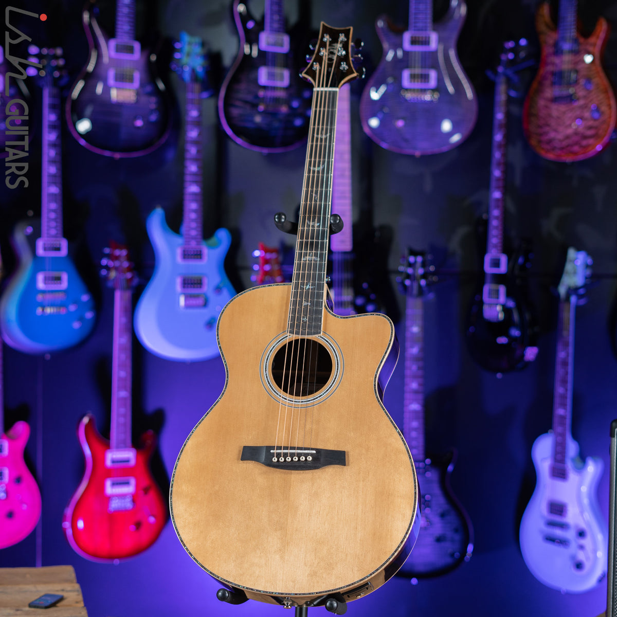 PRS SE A60E Angelus Acoustic Electric Guitar Ziricote – Ish Guitars