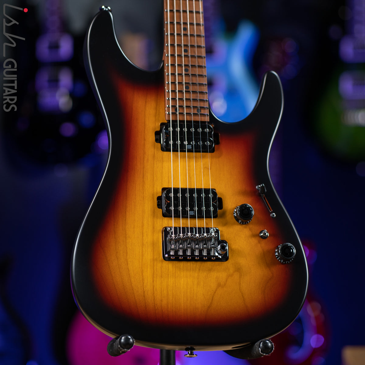 Ibanez Prestige AZ2402 Electric Guitar 3 Tone Sunburst – Ish Guitars