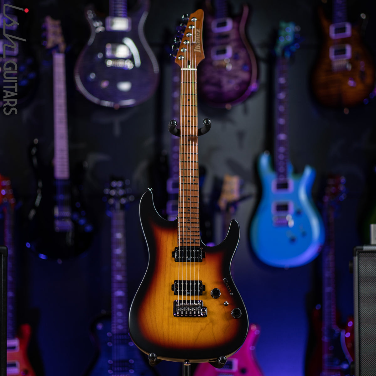 Ibanez Prestige AZ2402 Electric Guitar 3 Tone Sunburst – Ish Guitars