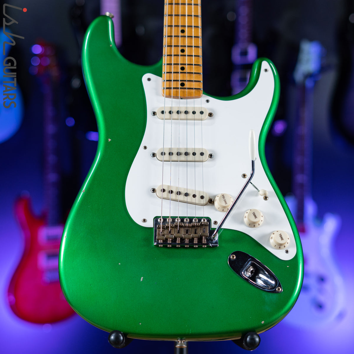 2021 Fender LTD '58 Stratocaster Journeyman Candy Green Relic