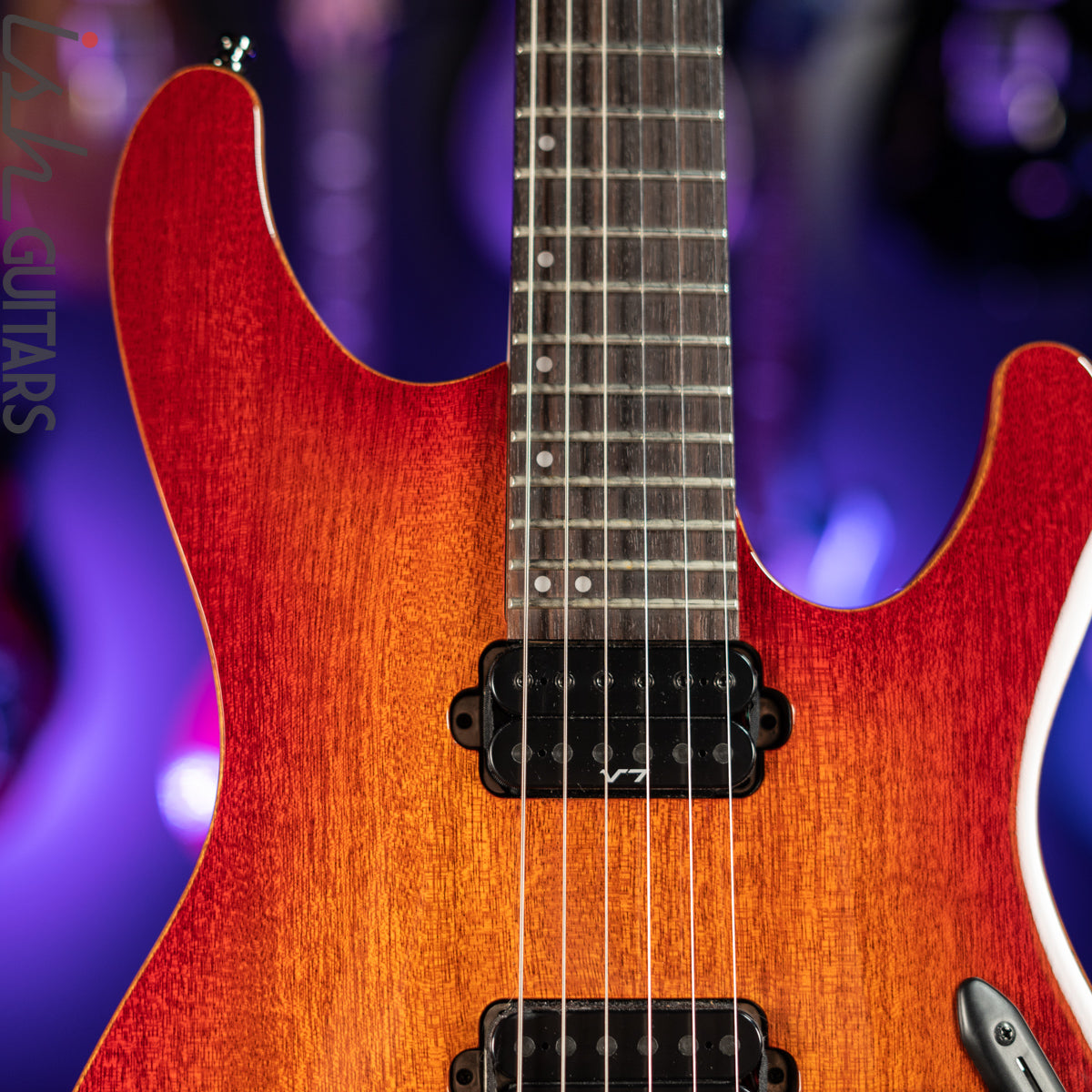 2015 Ibanez Prestige S5521 Blaze Red Burst Ish Guitars