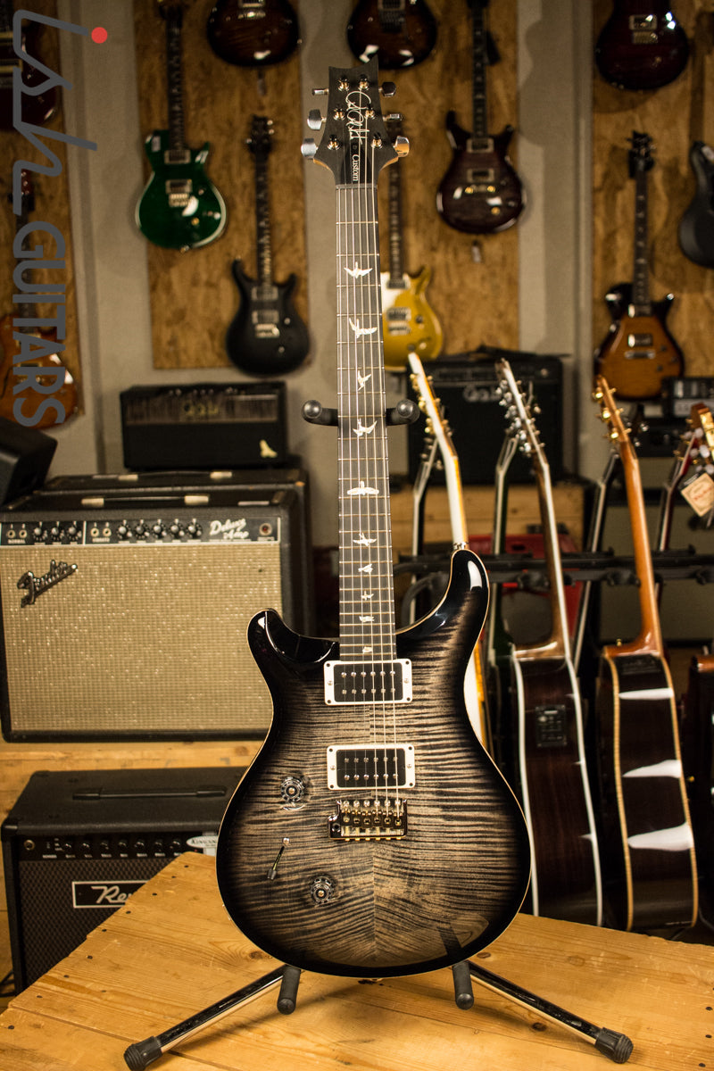PRS Paul Reed Smith Custom 24 Left Handed Lefty 10 Top Charcoal