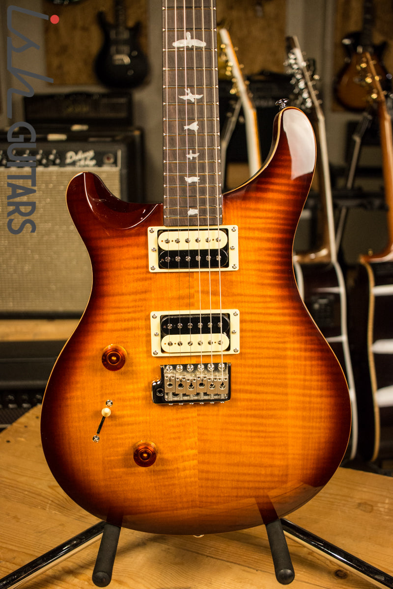 Paul Reed Smith (PRS) SE Custom 24サンバースト 2018 Paul Reed Smith PRS SE Custom 24 Lefty Left Handed - Tobacco