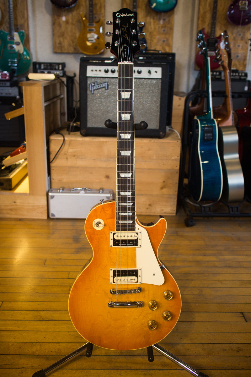 Epiphone Les Paul Elite Japanese MIJ Lemonburst [Used] – Ish Guitars