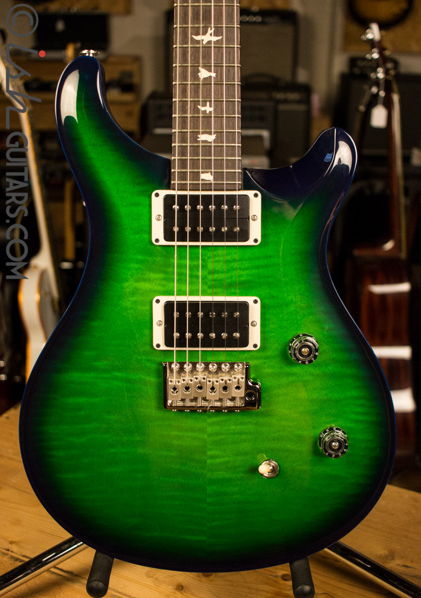 Paul Reed Smith CE24 Custom Color Blue Green Burst – Ish Guitars