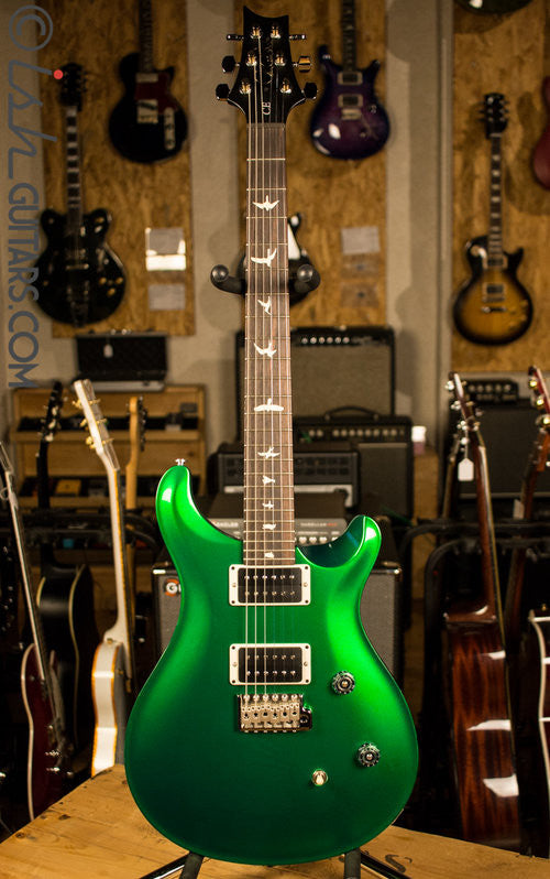 Paul Reed Smith CE24  希少 custom color Paul Reed Smith CE24 Custom Color Metallic Green with Green