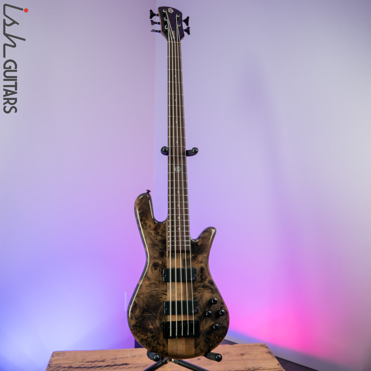 2021 Spector NS Ethos 5 Super Faded Black Gloss – Ish Guitars