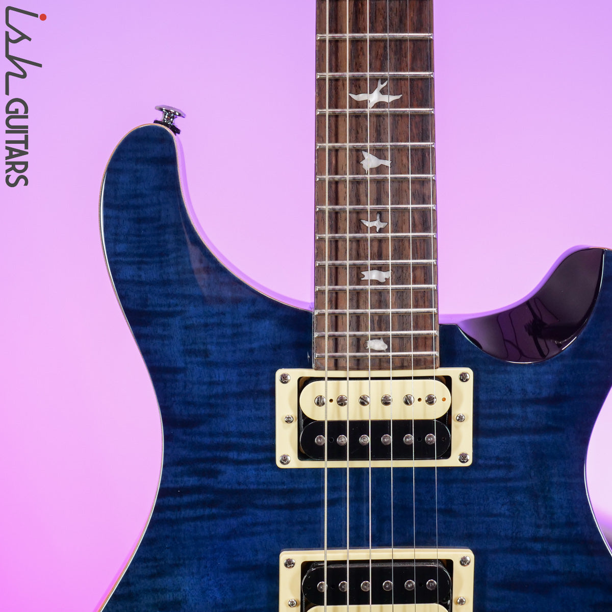 2020 PRS SE Custom 24 Whale Blue – Ish Guitars