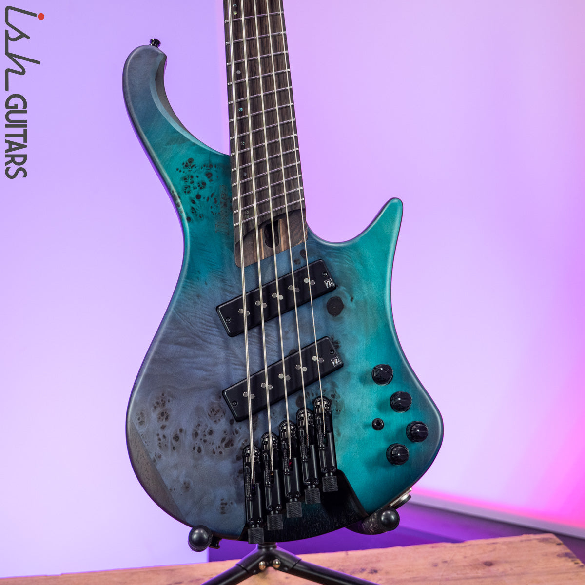 2021 Ibanez EHB1505MS TSF Tropical Sea Floor 5-String Multi-Scale – Ish  Guitars