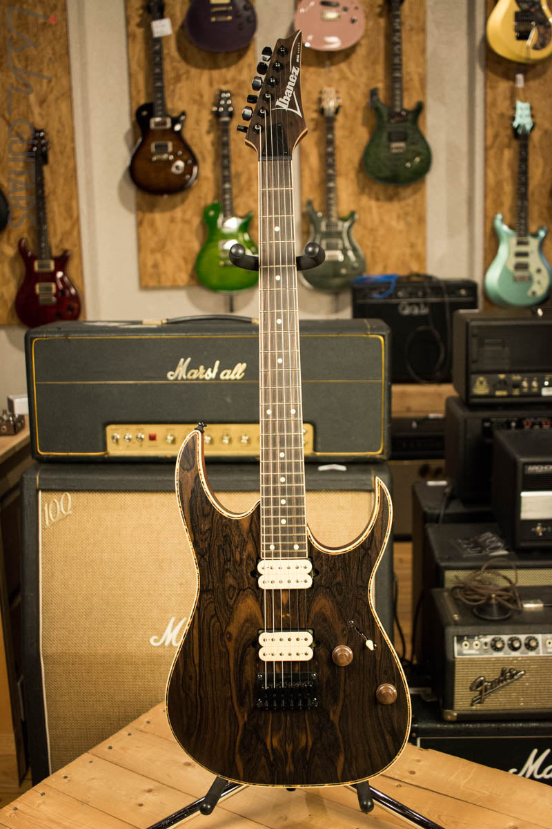 B-Stock Ibanez RGEW521ZC Ziricote Top Natural Flat Finish – Ish