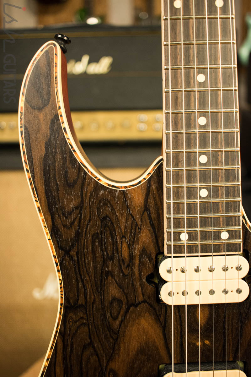 B-Stock Ibanez RGEW521ZC Ziricote Top Natural Flat Finish – Ish