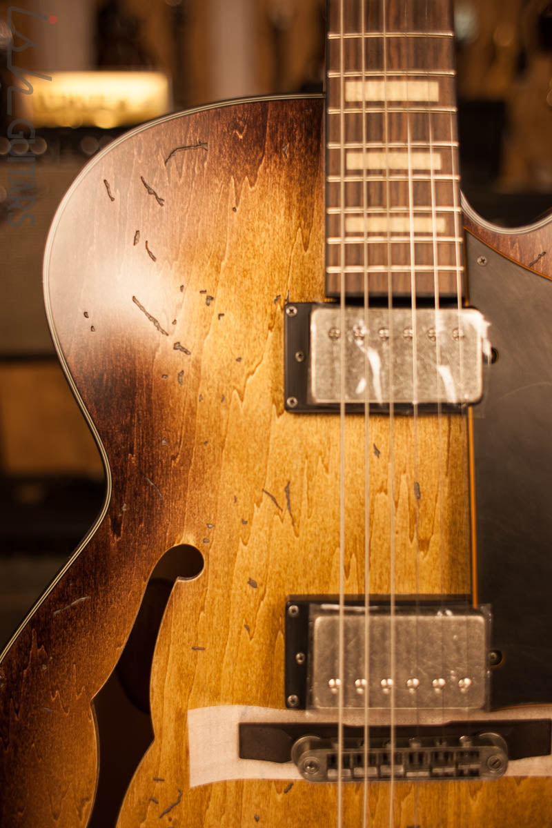 2018 Ibanez Artcore Vintage AFV10A-TCL Tobacco Burst – Ish Guitars