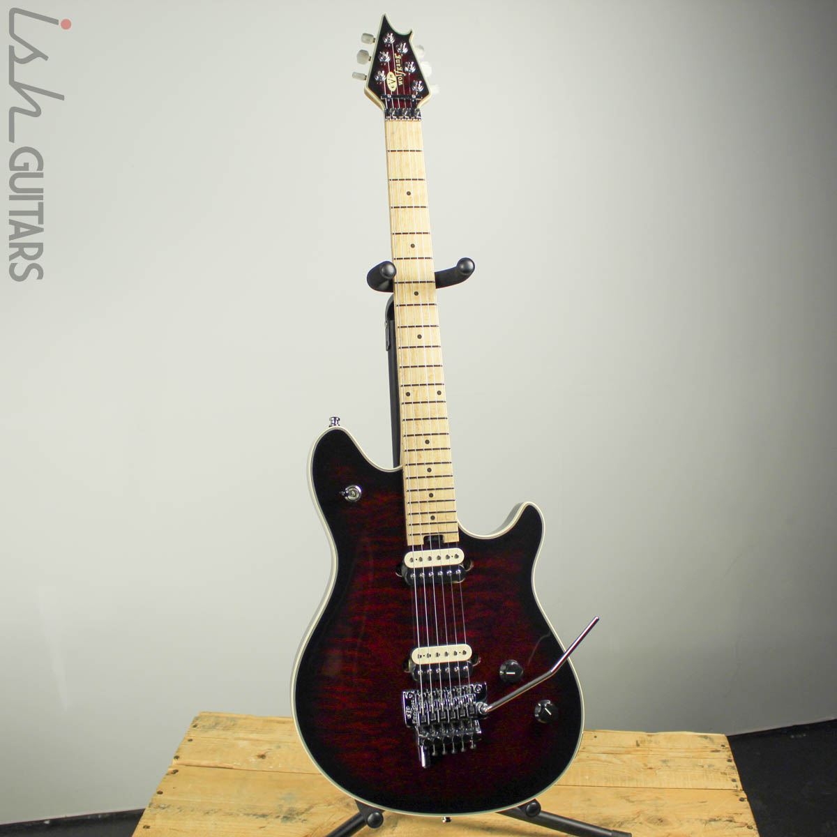 2012 EVH Wolfgang USA Dark Cherry Burst – Ish Guitars