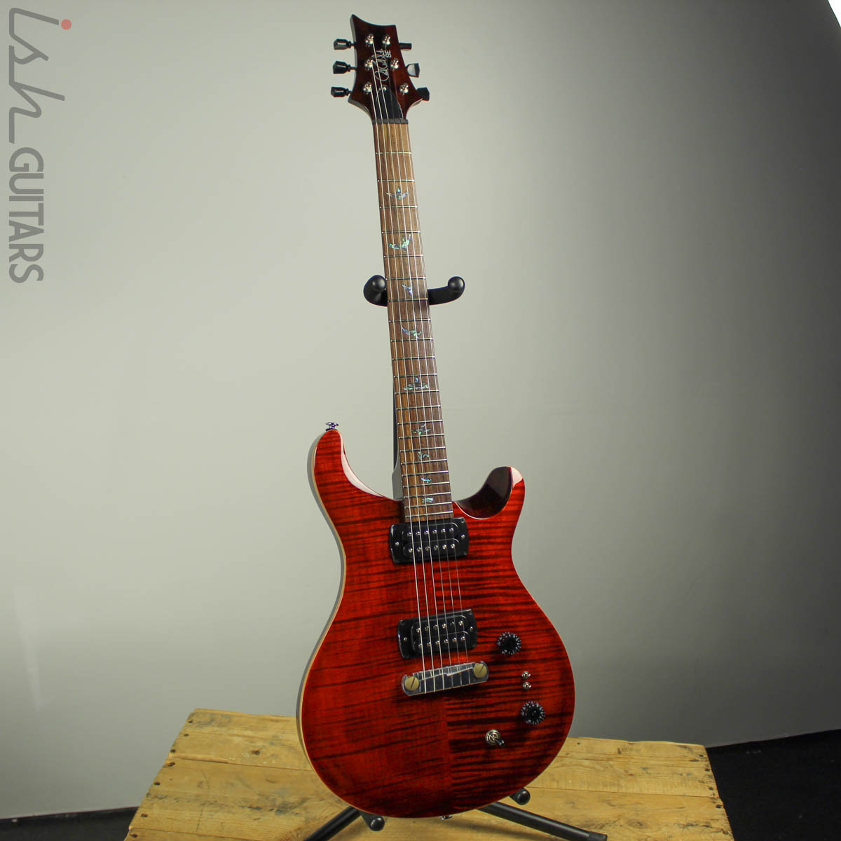 PRS SE Paul's Guitar Fire Red Ish Guitars