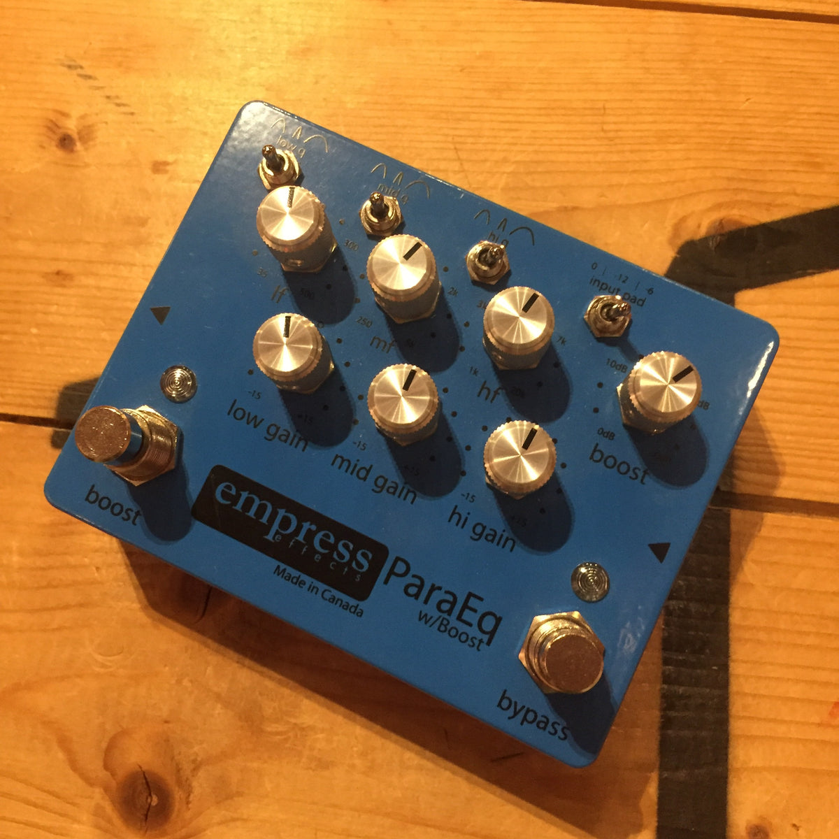 Empress Effects ParaEQ w/ Boost – Ish Guitars