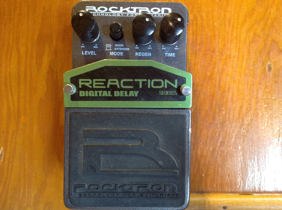 Rocktron Reaction Digital Delay Pedal – Ish Guitars