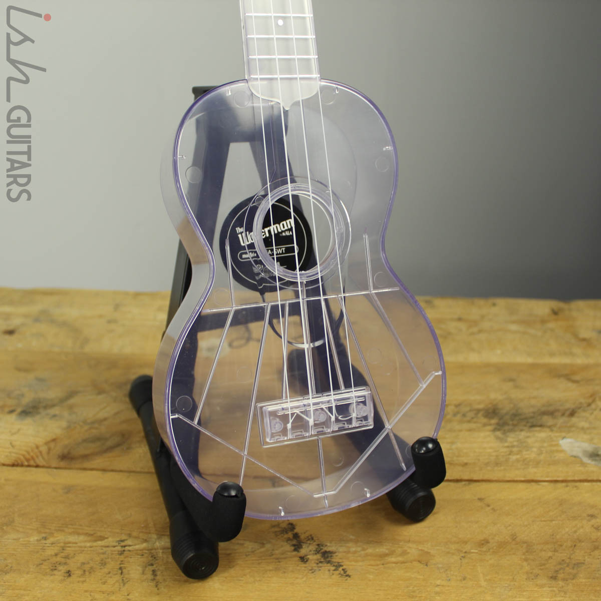Kala Waterman Transparent Ice Soprano Guitars