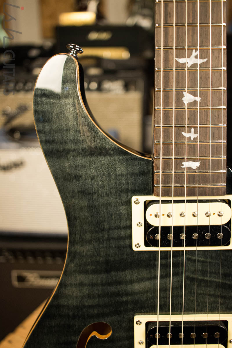 Paul Reed Smith SE Custom 22 Semi-Hollow Grey Black – Ish Guitars