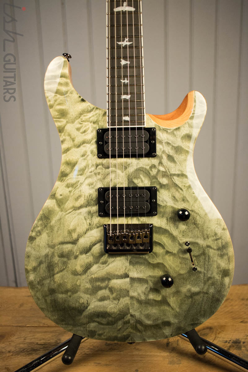 Paul Reed Smith PRS Mark Holcomb SE Quilted Maple Trampas Green