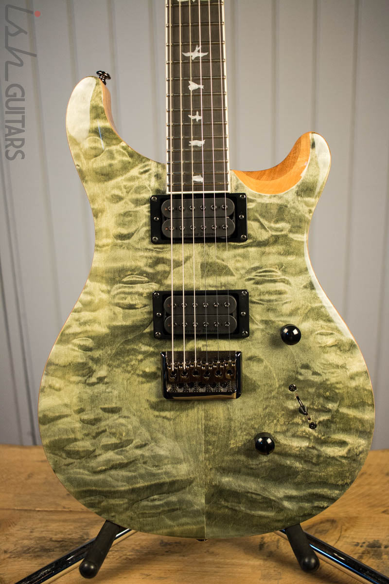 Paul Reed Smith PRS Mark Holcomb SE Quilted Maple Trampas Green