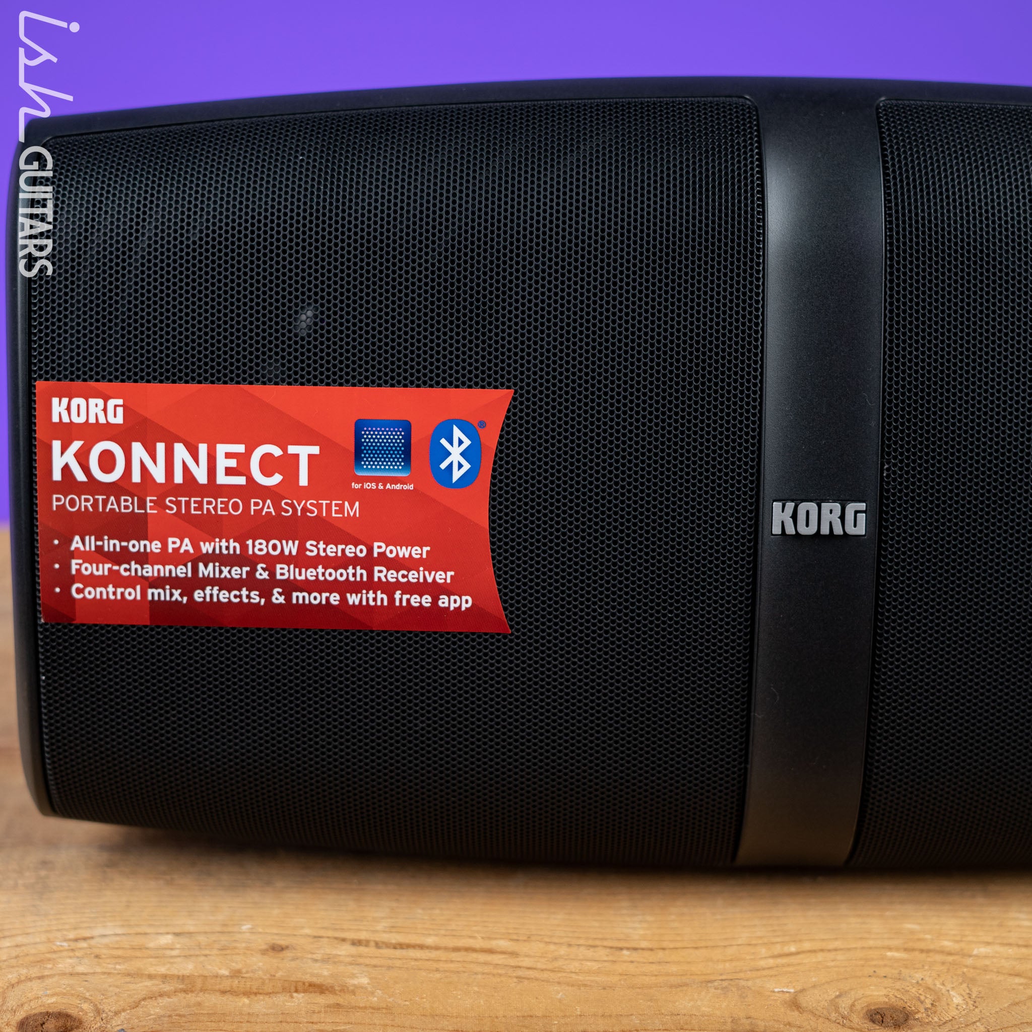Korg Konnect Portable Stereo PA System – Ish Guitars