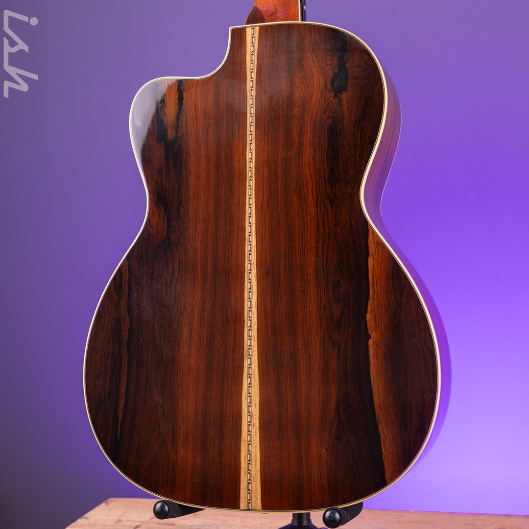 1997 Bourgeois OM SC Slotted Cutaway Brazilian 12 Fret Acoustic-Electric Guitar