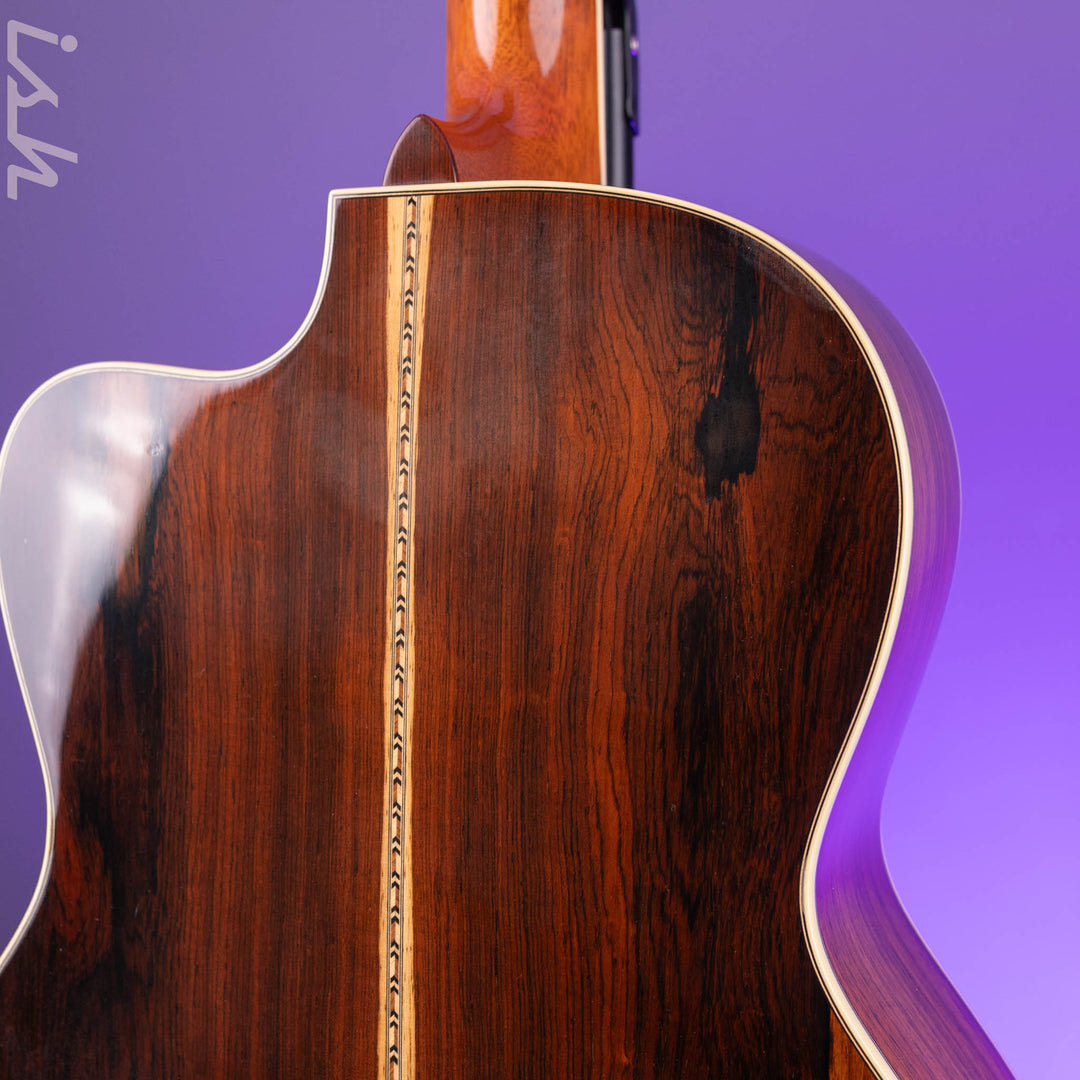 1997 Bourgeois OM SC Slotted Cutaway Brazilian 12 Fret Acoustic-Electric Guitar