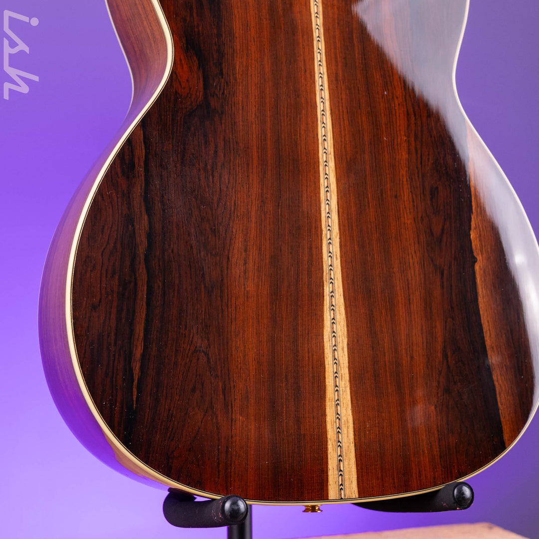 1997 Bourgeois OM SC Slotted Cutaway Brazilian 12 Fret Acoustic-Electric Guitar