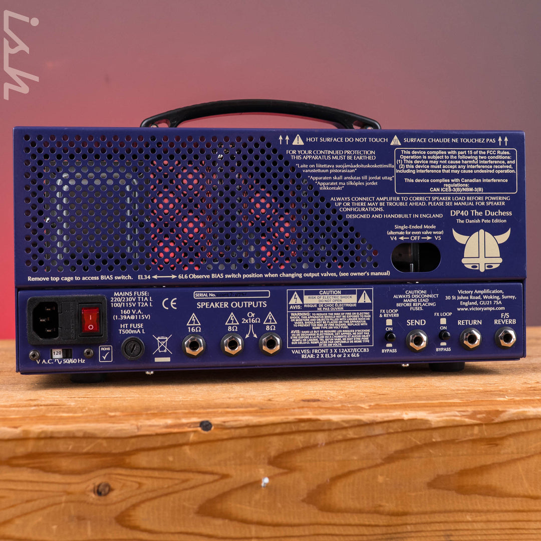 2021 Victory DP40 The Duchess Limited Edition Tube Amplifier