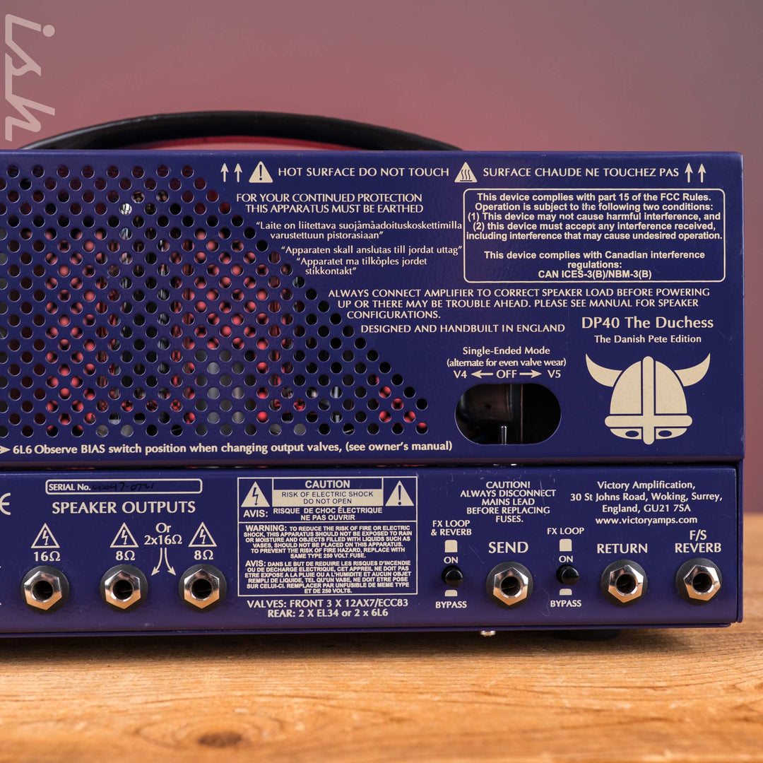 2021 Victory DP40 The Duchess Limited Edition Tube Amplifier