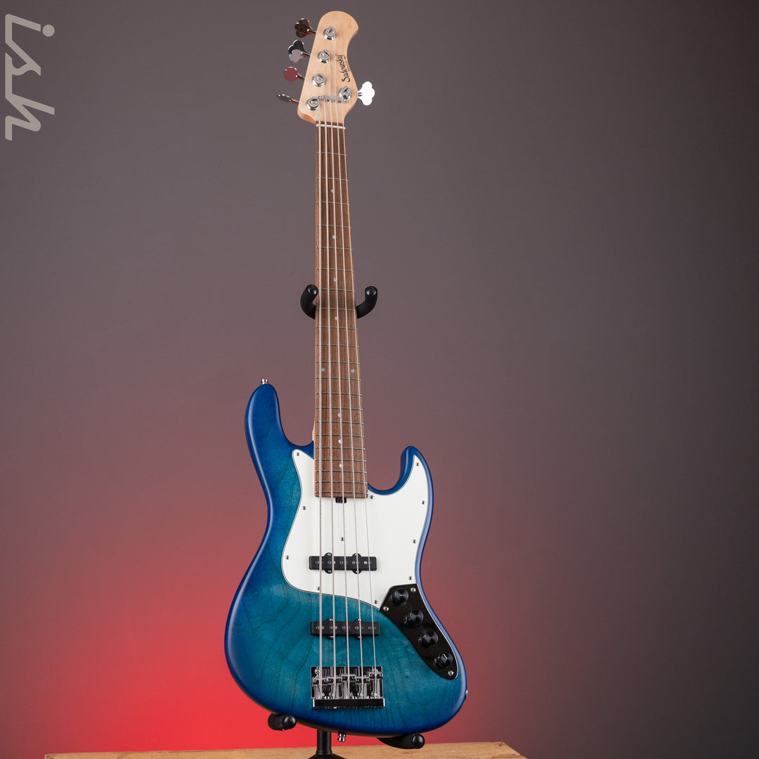 2023 Sadowsky Metroline Vintage J/J 5-String Bora Blueburst